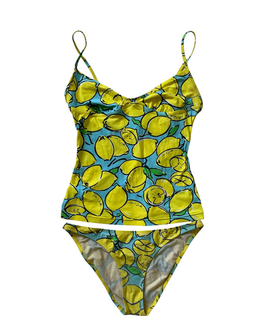Dolce and Gabbana Lemon Print Tankini (S)