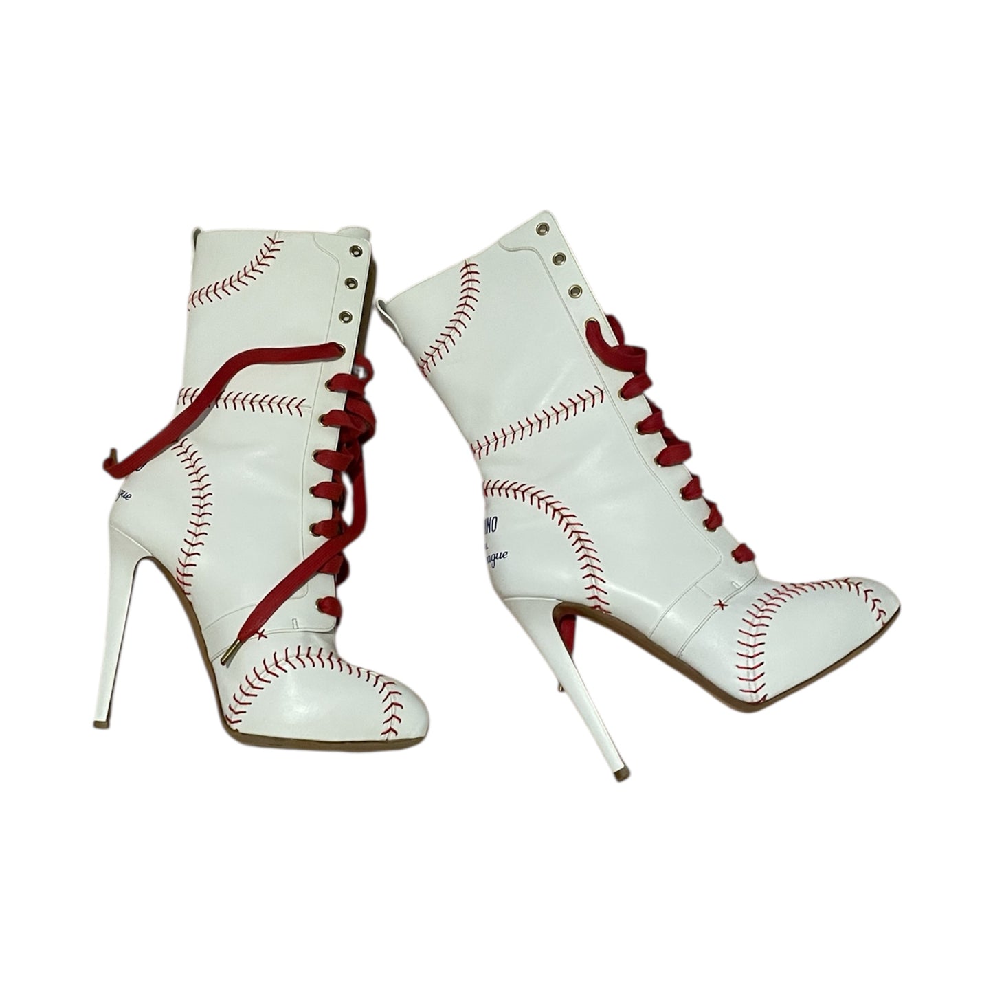 Moschino Couture 2014 Baseball Boots
