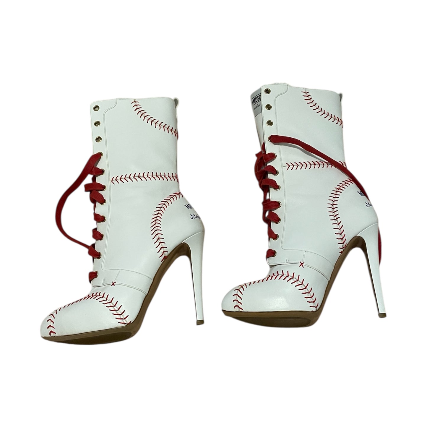 Moschino Couture 2014 Baseball Boots
