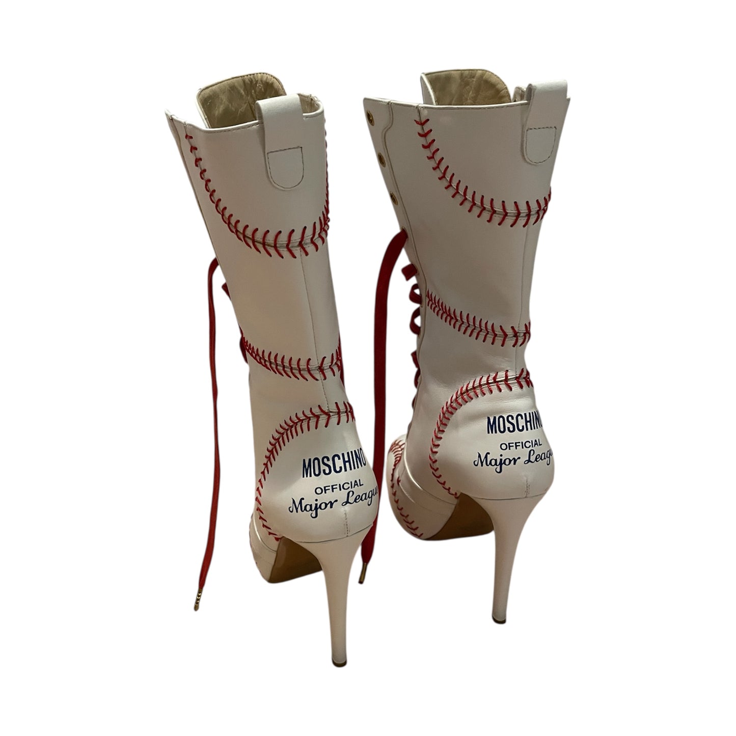 Moschino Couture 2014 Baseball Boots