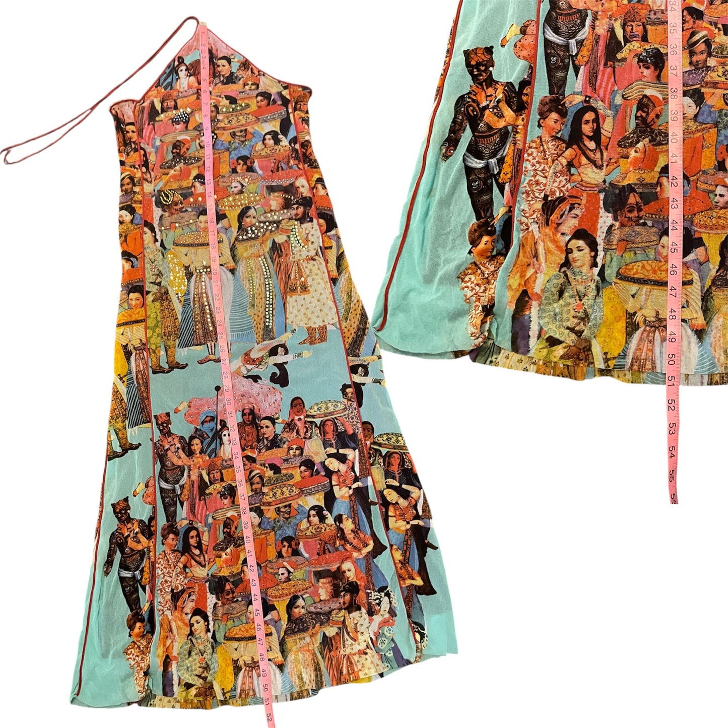 Jean Paul Gaultier Soleil Halter Dress w/ Embellishments (L)
