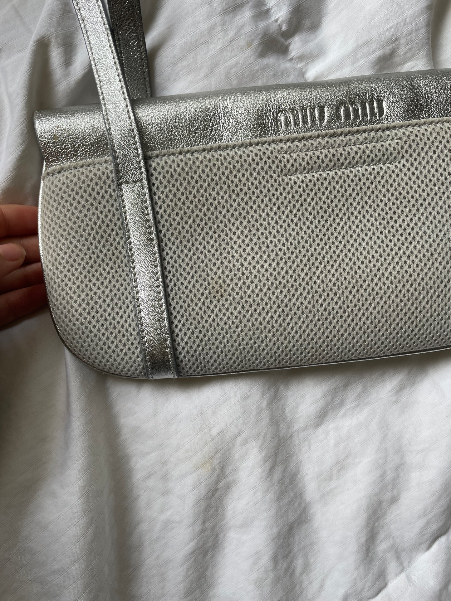 MIU MIU ss 2000 Sporty Shoulder Bag