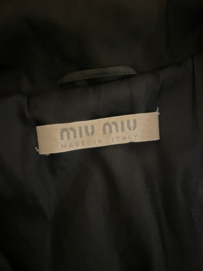 Miu Miu F/W 99 Tech Trench Coat (IT 42)