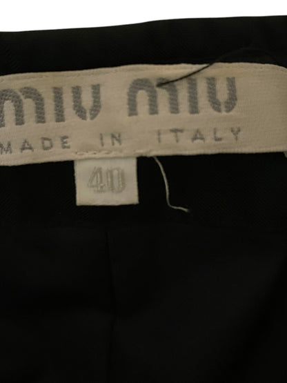 Miu Miu Snow Tech Pants in Black (IT 40)