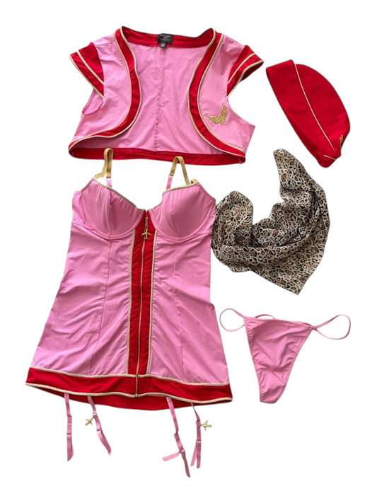 Sexy Little Things by Victoria Secret Air Hostess Costume (L)