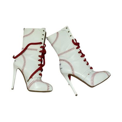 Moschino Couture 2014 Baseball Boots