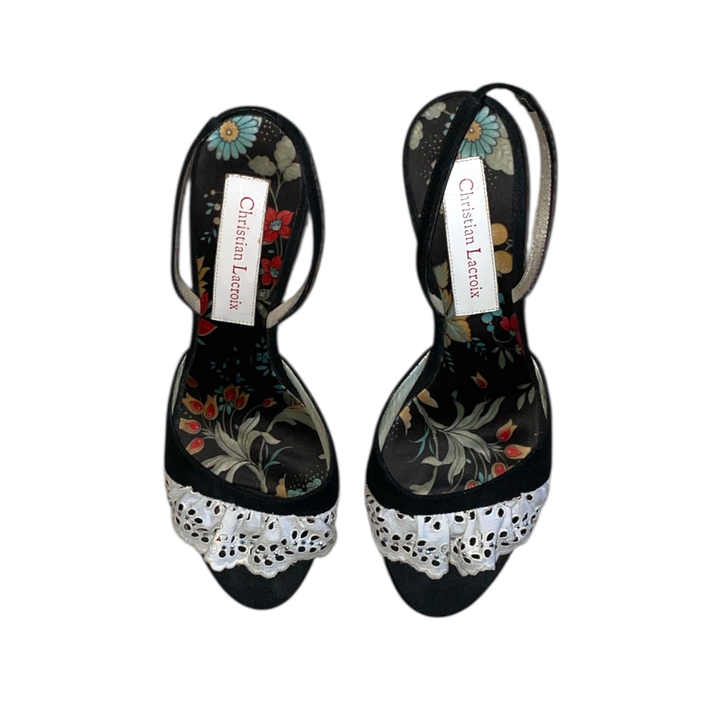 Christian Lacroix Slingback Heels (37.5)