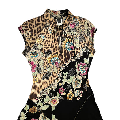 Roberto Cavalli SS 2003 Chinoiserie Dress