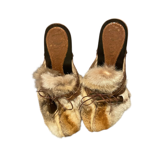 Dior Fur Clogs FW 2002