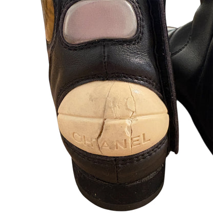 CHANEL Runway Fall 2003 Motorcycle Boots