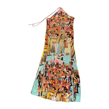 Jean Paul Gaultier Soleil Halter Dress w/ Embellishments (L)