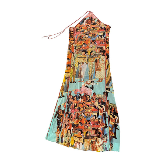 Jean Paul Gaultier Soleil Halter Dress w/ Embellishments (L)