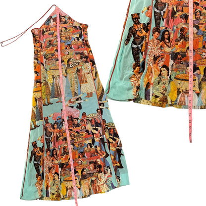 Jean Paul Gaultier Soleil Halter Dress w/ Embellishments (L)