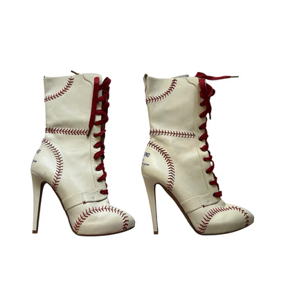Moschino Couture 2014 Baseball Boots (sz 40)