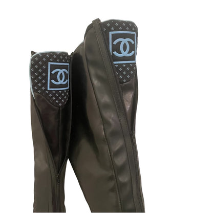 CHANEL moto boots ss 2003 (37)