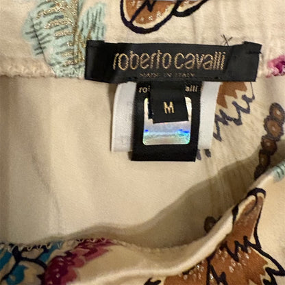Roberto Cavalli ss 2003 skirt set (M)