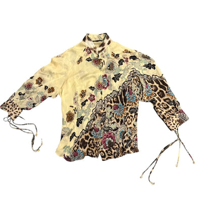 Roberto Cavalli ss 2003 skirt set (M)